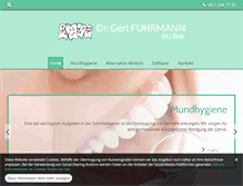 Tablet Screenshot of dr-fuhrmann.at